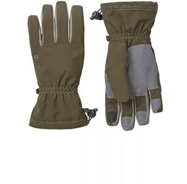 Велоперчатки SealSkinz Drayton (оливковые) M