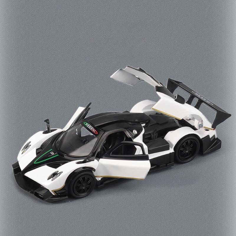 Simulation 1/32 Pagani Zonda R Super Sport Car Model Diecast Metal Miniature Voiture Collection Home Decor Boy Gift Toy Car