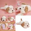 Plush Dog Pillow With Polyester Fiber Filling For Cozy Home Decor And Gift