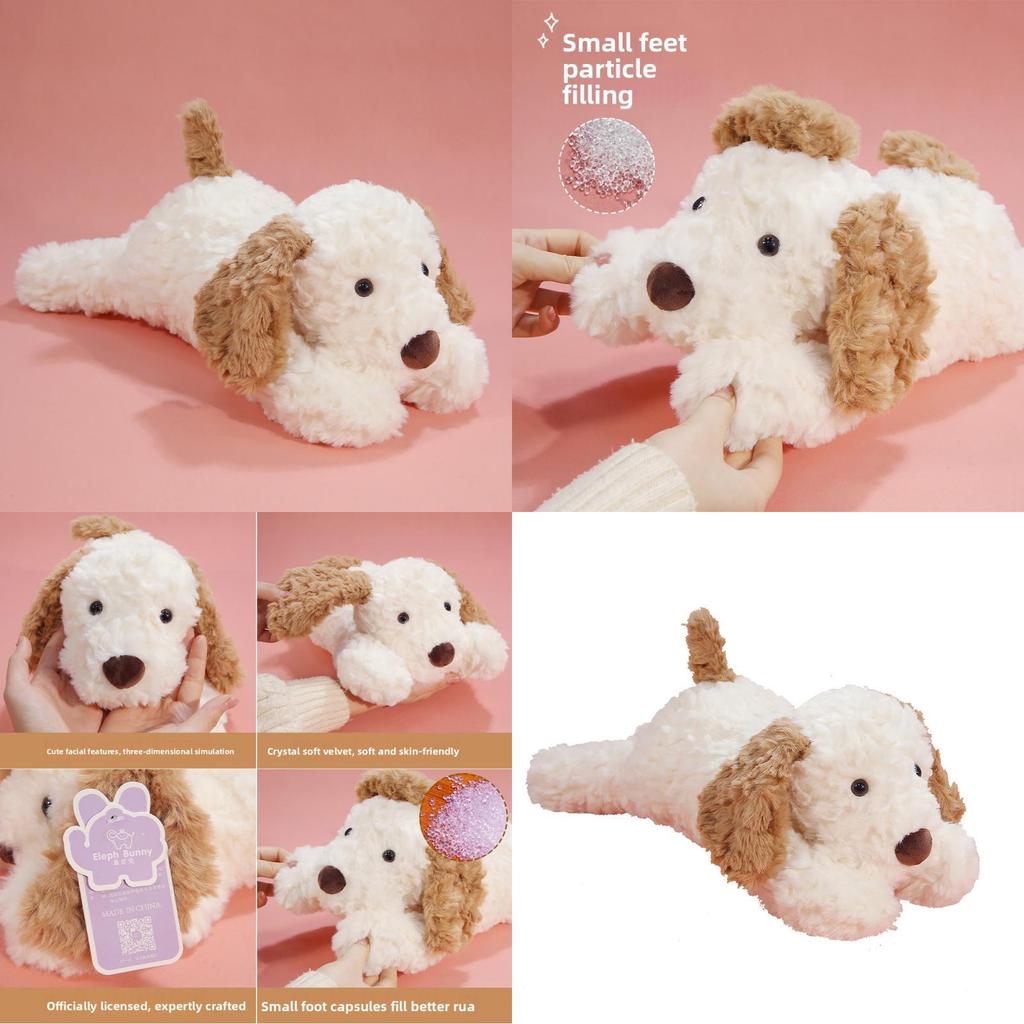 Plush Dog Pillow With Polyester Fiber Filling For Cozy Home Decor And Gift
