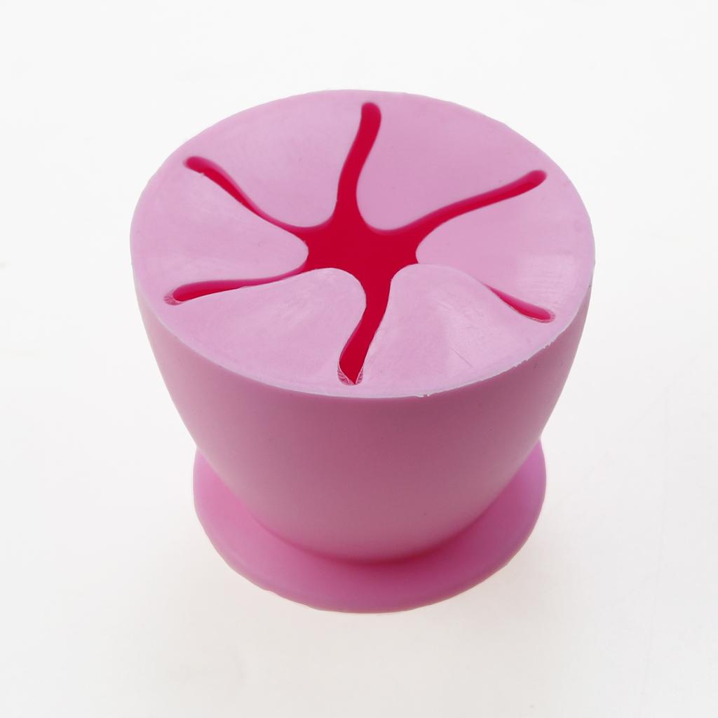 Desktop Garbage Collection Box Vinyl Weeding Scrap Collector With Suction Cup Silicone Storage Ball Waste Box