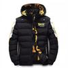 Adidas Youth Cold-Resistant Zippered Jacket - Thick, Warm, and Casual for Autumn and Winter