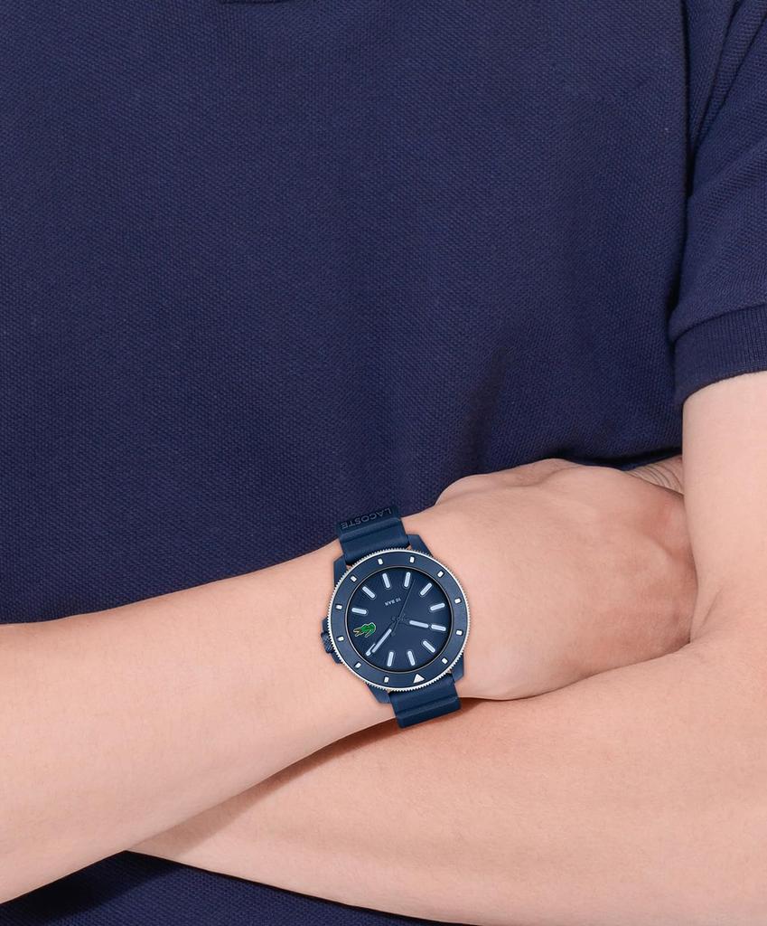 Swissam Product Limited Lacoste SCUBA 2011413 Granatowy Zegarek LACOSTE.12.12 Męski