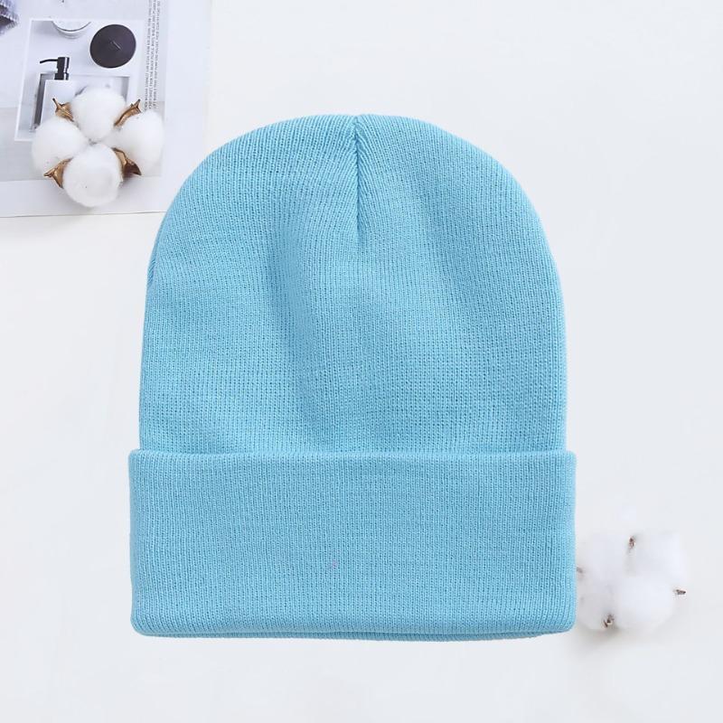Knitted hats Versatile cold-proof autumn and winter hats Women's wool hats Knitted hats Men's