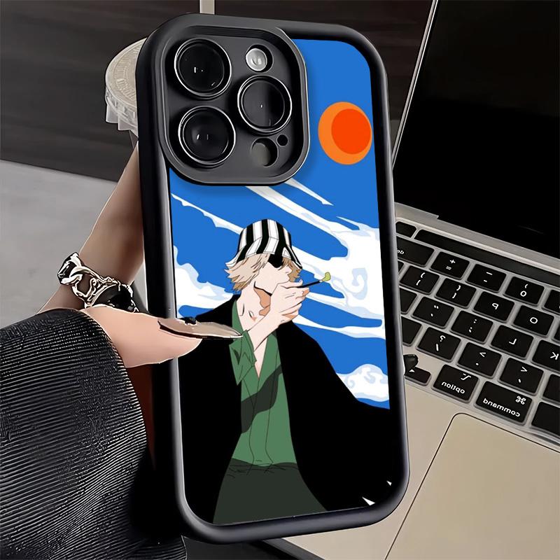 Phone Case for iPhone 17 Air 16E 15 16 Pro Max Bleach Kisuke Urahara Cover 14 Plus 13 12 Mini Soft Shell Silicone Fundas
