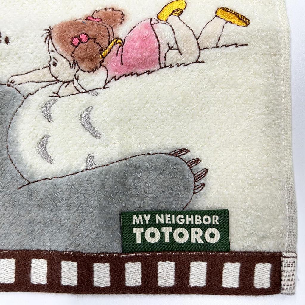 Marushin Mini Studio Ghibli Neighbor Film Totoro Character Organic Antibacterial and Odor Perfect Gift for 1005048000 Towel, "My Totoro" Handkerchief,