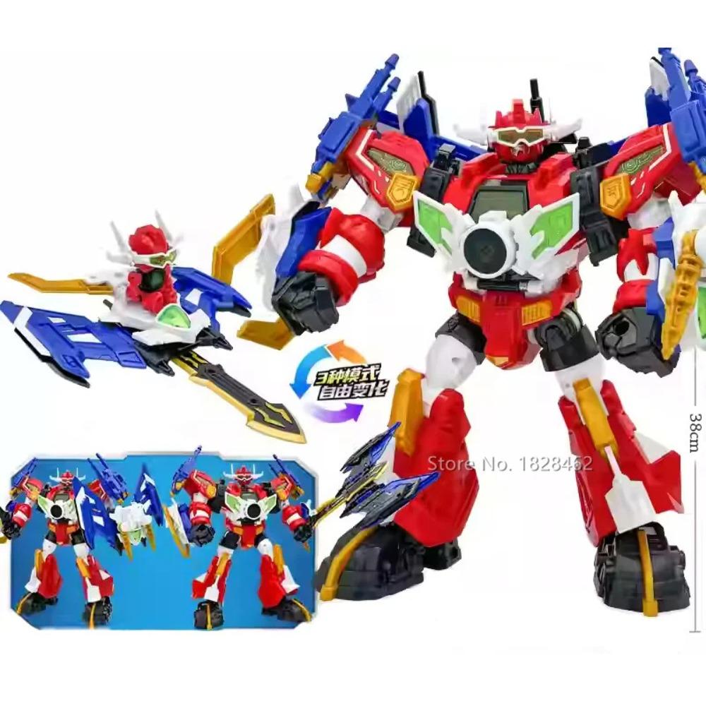 New Carbot FIENT Transformation Car To Robot Toys Action Figures Transforming Robot Police Toy for Children Gift