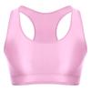 Canottiere da uomo lucide con scollo a U a tinta unita senza maniche crop top gilet per sport fitness yoga