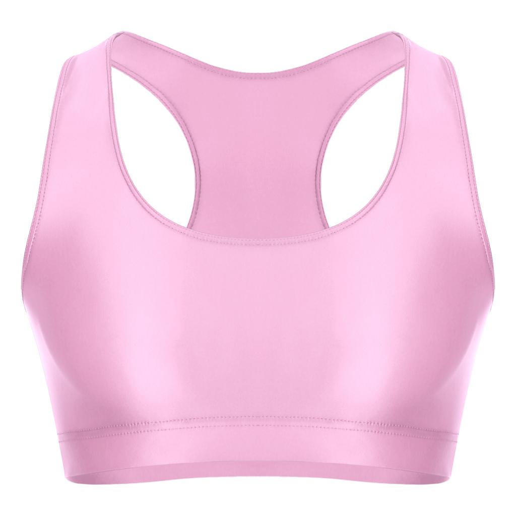 Canottiere da uomo lucide con scollo a U a tinta unita senza maniche crop top gilet per sport fitness yoga
