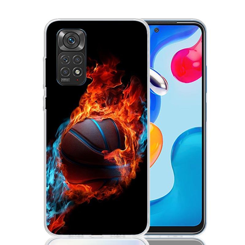 Basketball Basket Play Case Phone Cover for Xiaomi Redmi Note 14 13 12S 12 11S 11 11T 11E 10S 10 Pro Plus 5G Trend Fundas Note 1