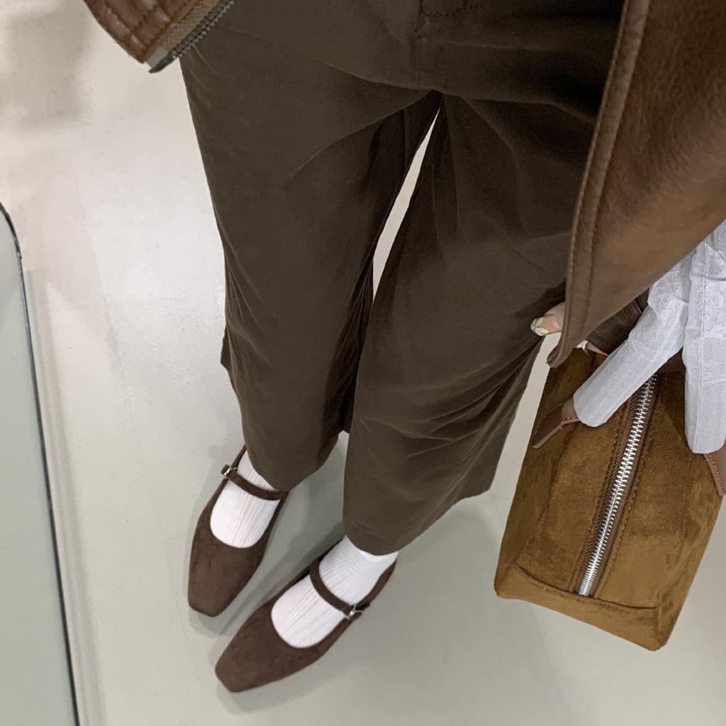 French single shoes flat women's shoes new 2025 new fashion temperament Mary Jane shoes with soft soles