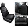 Custom Car Seat Covers Full Set For Toyota RAV4 2019-2025 Waterproof Leather Seat Cushion  Protective Cover Interior Accessories