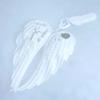 Handcrafted Feathered Wing Ornament For Bags Keys Versatile Plastic Alloy Keychain Accessory Unisex Present