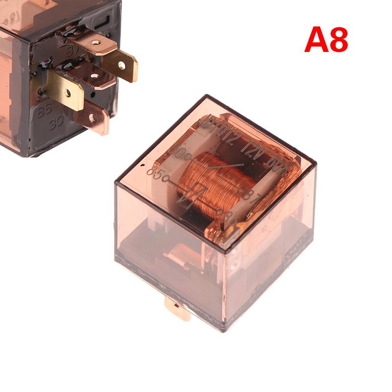 

Реле автомобільне водонепроникне 12В 24В 4-контактне 5-контактне SPDT реле керування автомобілем 40А 60А 120А автомобільні реле високої комутаційної здатності