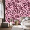 Pink glitter skin wallpaper in blush, powder pink and burgundy 50x1000