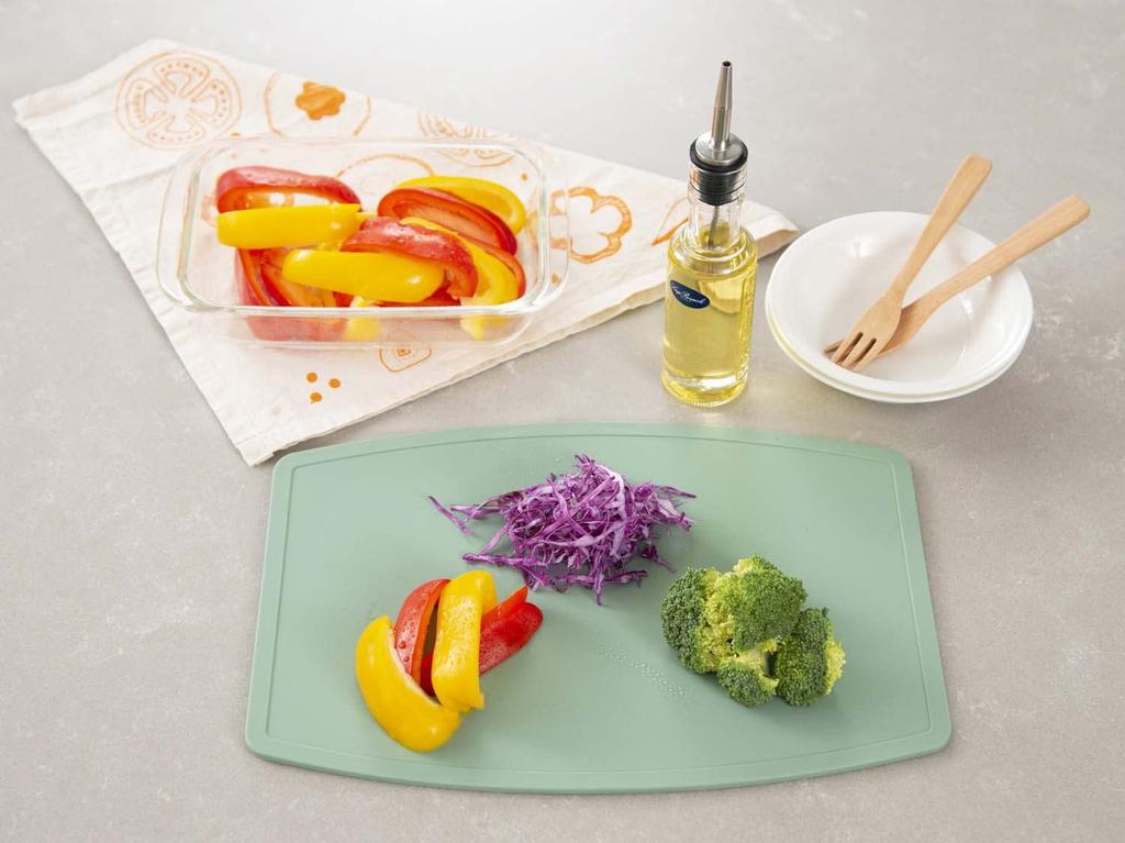 TONBO Shinki Gosei Tombo Cutting Board Soft Antibacterial Ag Scratch Resistant Dishwasher Safe Green Width 34 x Depth 24 x Thickness cm Outdoor