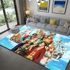 One Piece Anime Logo Rug Soft Non-Slip Floor Mat for Bedroom Living Room Decor
