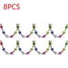 Foil Garland Christmas Garland Home Decoration Ceiling Hanging Decor Christmas Wreath Decorative Garlands Party Supplies