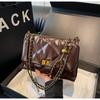 IELGY Large-Capacity All-Match Diamond Chain Bag Ladies Shoulder Messenger Bag