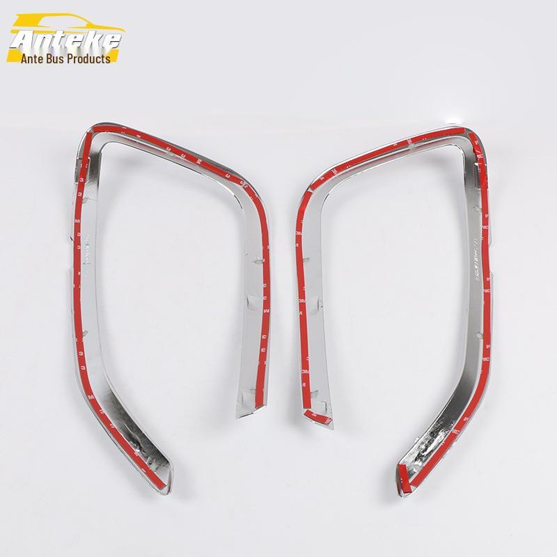 Santa Fe Fog Light Trim: Electroplated Bright Strip for 13 Models