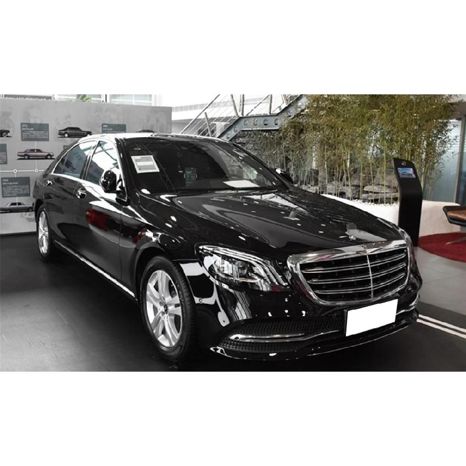 For Mercedes-Benz W222 S320 S350 S450 S500 2018 2019 Headlamp Cover Car Headlight Lens Glass Replacement Lights Auto Shell