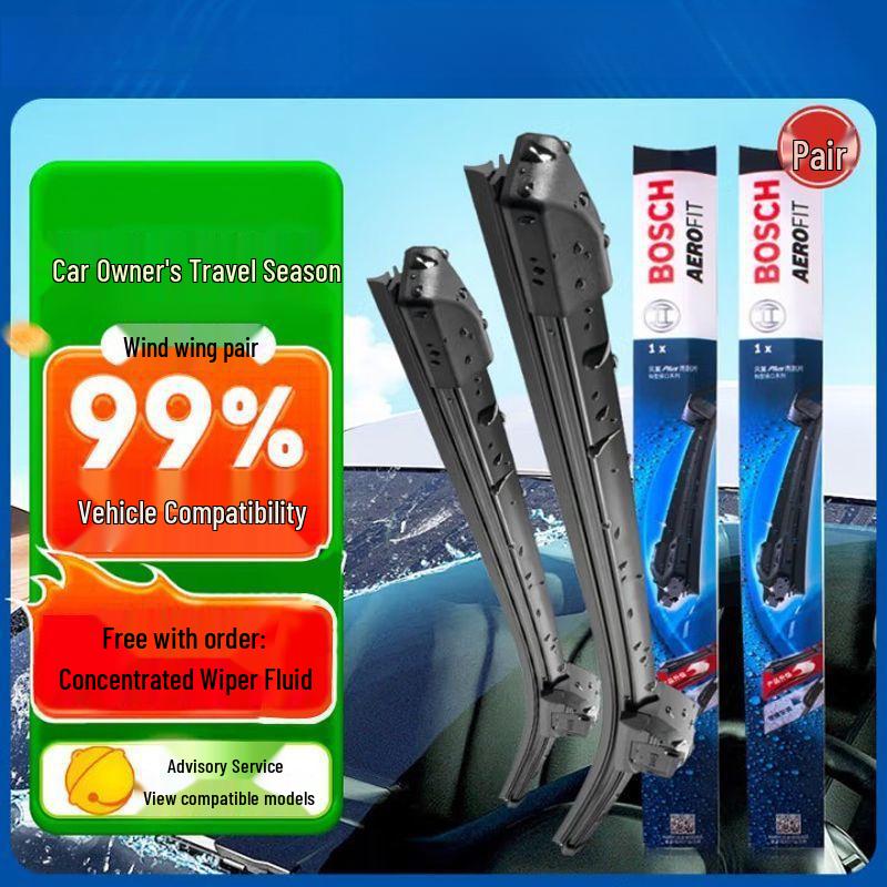 Silent Frameless Universal Wiper Blade for Car Models - Wind Wing/Kun Wing Series