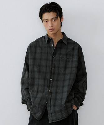 ENDOOR Vintage Check Shirt (Vtg Gray)