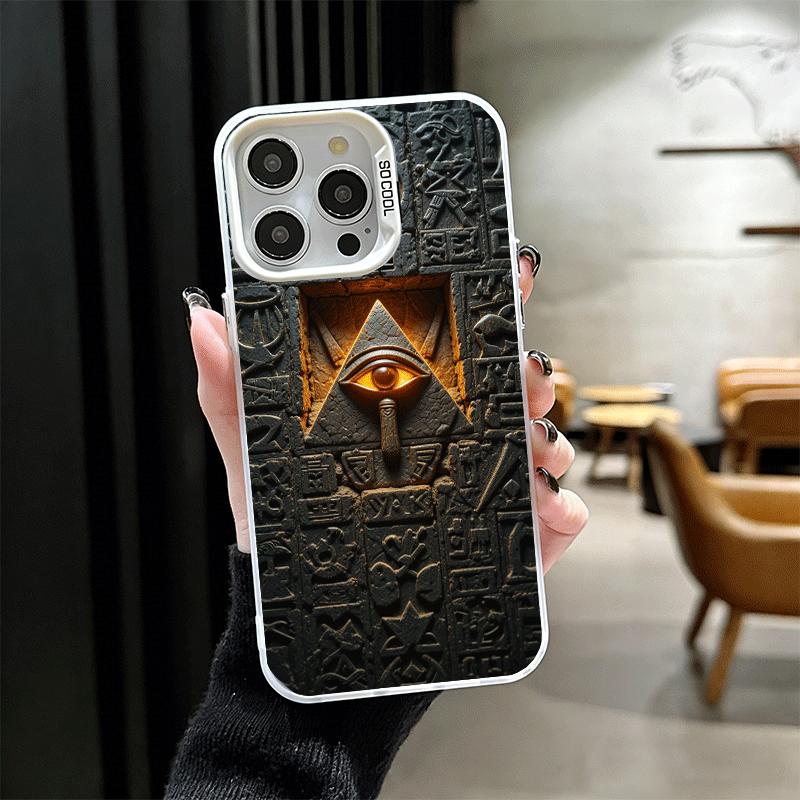 

Egypt Eye of Horus Anubis Soft Phone Case for iPhone 15 16 17 Pro Max 17Air 16E 14 Plus 13 12 Mini Shockproof Cover Back Shell iPhone 13 Mini