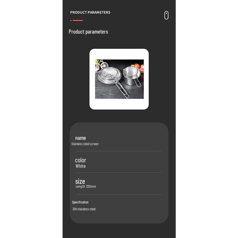 304 Edelstahl Feinsieb