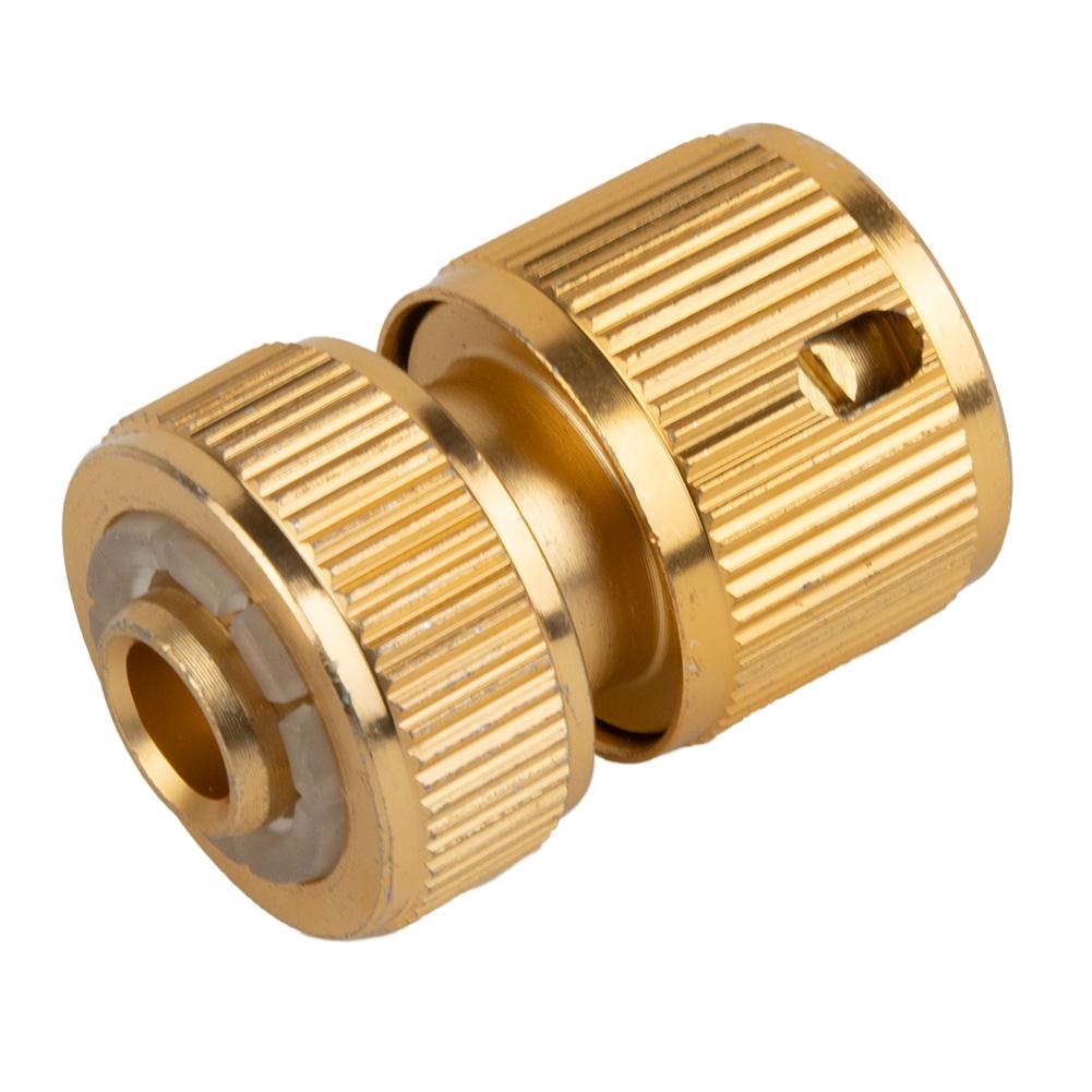 1 Pcs Hose Connector 1/2\\\" Thread Garden Brass Adaptor Hose Pipe Tap Adaptor