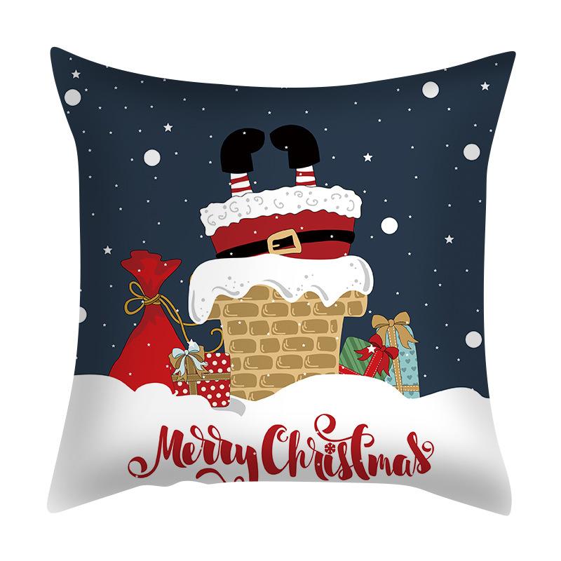Cartoon Pillowcases Christmas Nordic Cross-border Special for Living Room Bedroom Cushion Cushions