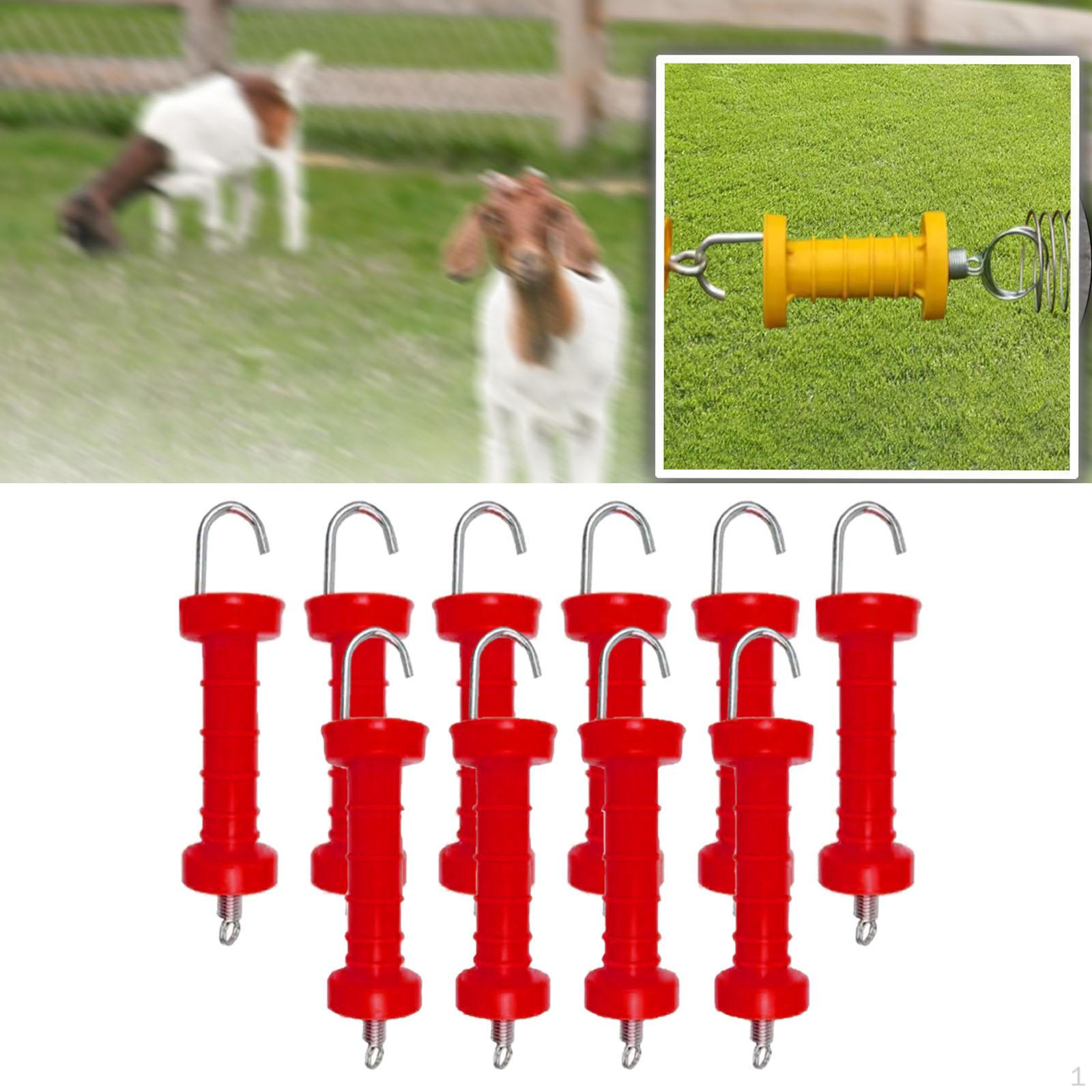 10x Electric Fence Gate Handle Insulators Easy to Install Practical Premium