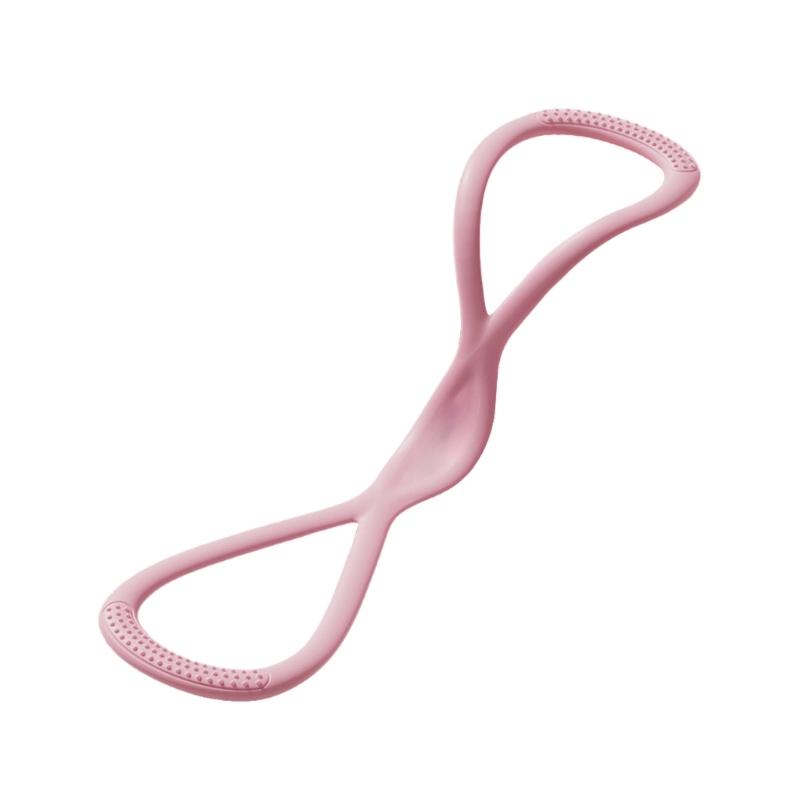 

Workout Muscle Pull Rope 8 Resistance Band Yoga Fitness Elastic Rope Back Training Rope Open Neck Stretch Belt