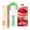 Shimmer Lip Oil Tinted for Fuller Lip Effect, Collagen Lip Gloss, Moisturizing Lip Care Extreme Volume Lip Essence Lips Enhancer