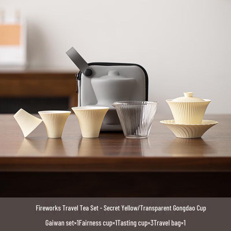 Portable Ceramic Travel Tea Set