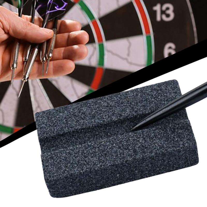 Dart Grinding Stone V-Shape Darts Sharpener Whetstone Tip Point Dart Sharpening Stone Dart Sharpener Tools For Easy Polishing