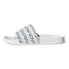 Adilette Slide Polka - Λευκά Γυναικεία Αθλητικά Παπούτσια Cloud-White Core-Black FX5922