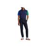 Polo Ralph Lauren Polo Shirt With Button Short Sleeves Slim Fit Straight Cut Men Tops Blue 710934904-001