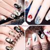3 יח'\סט עט ציור קו אמנות ציפורן Slim 3D טיפים אקריליק UV ג'ל מברשות סט מניקור