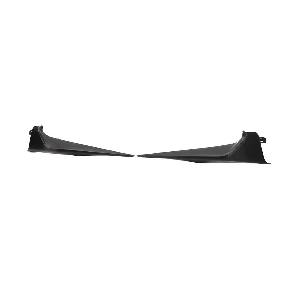2 Pcs Front Bumper Grill Lower Molding Trim 52113?02030 Matte Black Replacement for Toyota Corolla