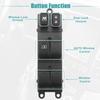 Front Left Driver Side Power Window Switch Single  for Nissan Versa