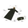 DOD S1-708-KH Jakeshura 2M 2-way sleeping bag that can also be used as a cold weather or bonfire jacket Recommended height ~ 175cm