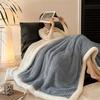 Winter Blanket Coral Fleece Blankets Office Shawl Nap Blanket Air Conditioning Duvet Bedding Warm Sheets 200*230cm