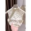 Brushed Lace Sleeveless Vest Women's Spring and Autumn Fake Collar New Inner Layering Shirt