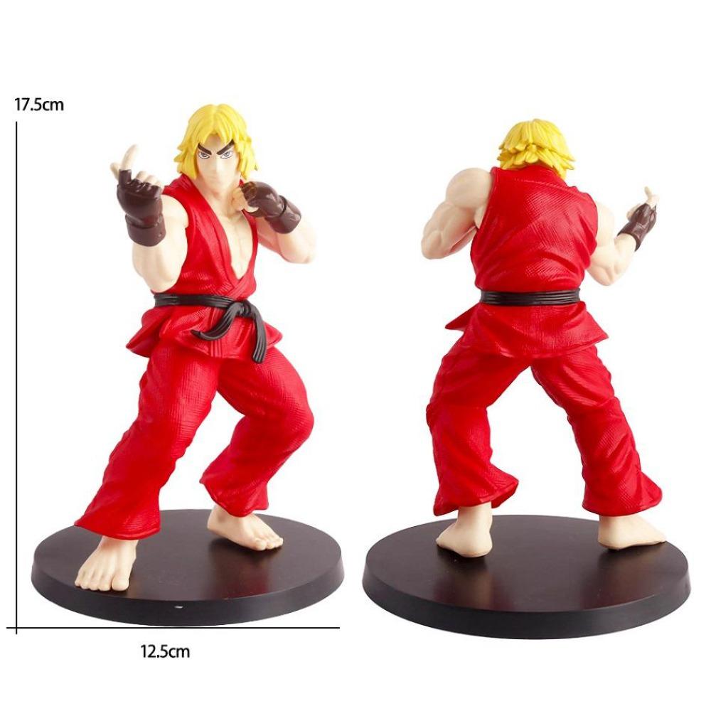 Anime Fighting Game Action Figures Ryu Ken Masters Cloud Strife Sephiroth PVC Model Toys Dolls Room Decor Christma Gift For Boys