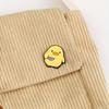 Little Yellow Duck Brooch/Badge, Cartoon Pin Buckle, Suitable for Clothing and Bag,Personalized Bag Pendant, Creative Decoration