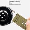 20mm Woven Nylon Watch Band For Huawei Watch GT 3 Pro 43mm Pin Buckle Strap