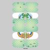 St. Patrick's Day Green Shamrock Unicorn Nail Stickers - Waterproof Full Cover