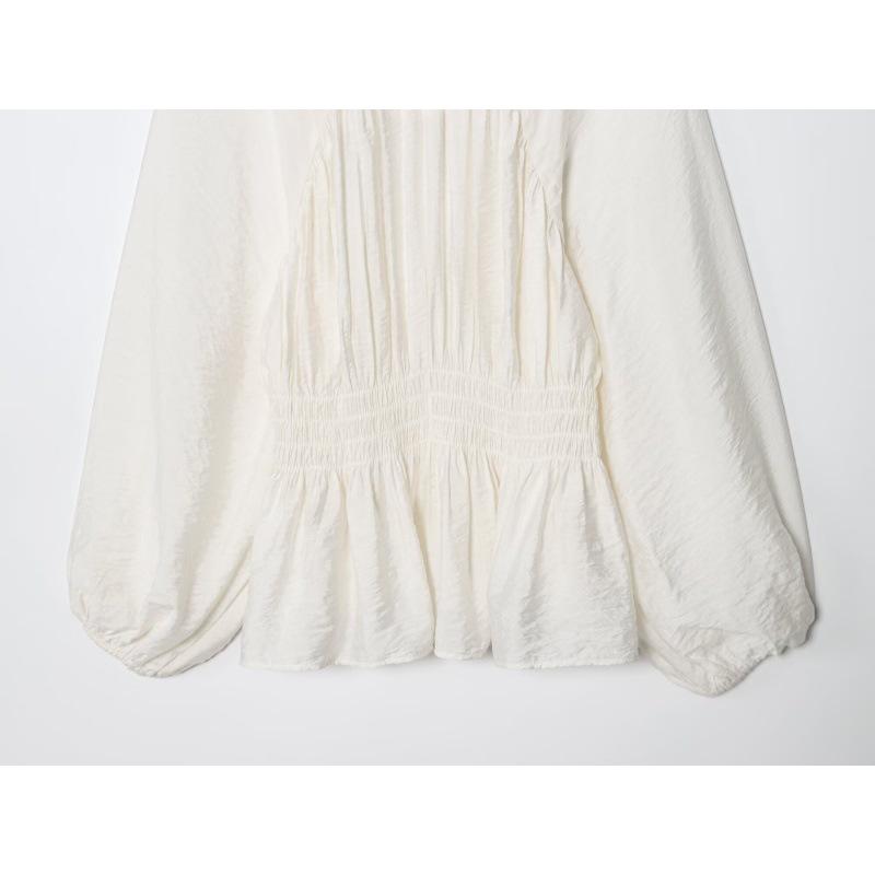 European American Style Pleated Women's Shirt - Autumn/Winter 2025 New Arrival