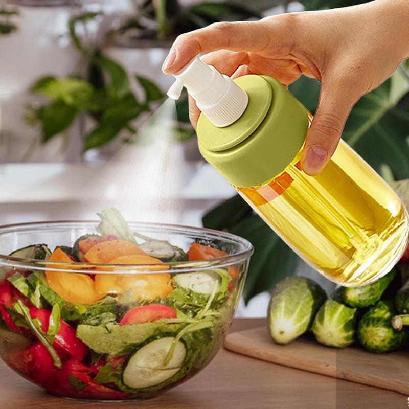 Oil Sprayer Portable Oil Mister Bottle Food Grade Vinegar Spray Bottle For Salad Barbecue Steak Air Fryer